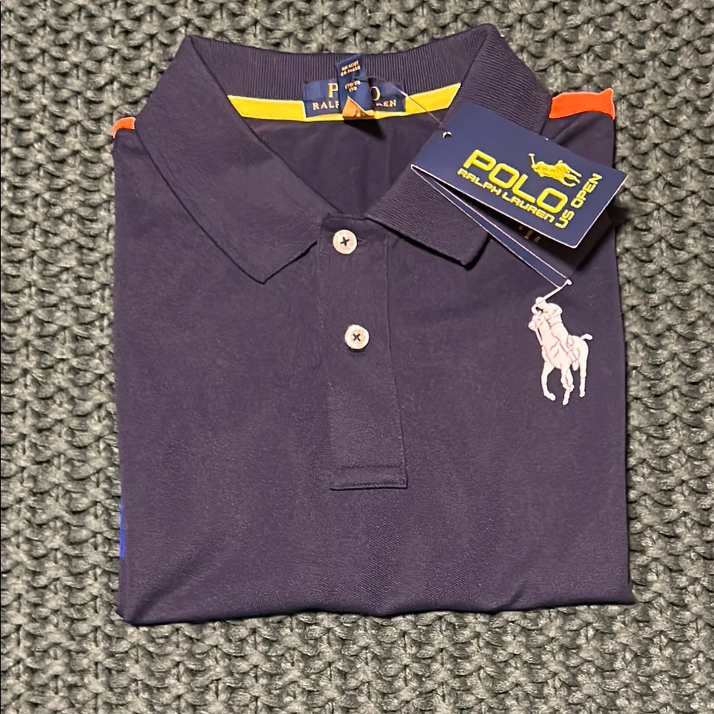 Ralph Lauren Polo Sport US OPEN Navy and mix color Polo Shirt